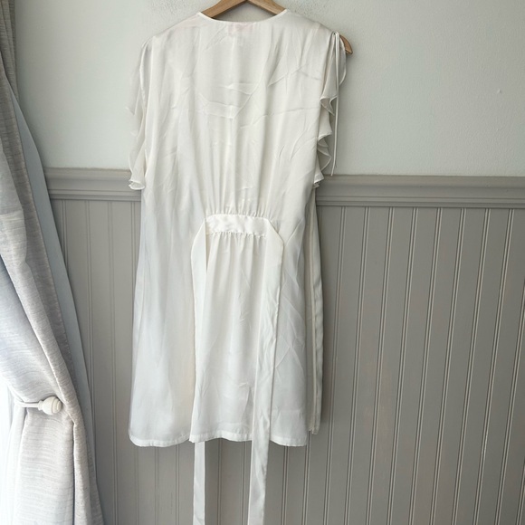 Vintage Oscar de la Renta Designer Medium Ivory Lingerie Set and Matching Robe - Picture 6 of 8